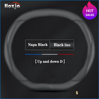 Leather Car Steering Wheel Cover for ALL New Dacia Duster Spring 2024 2025 2026 Accessories