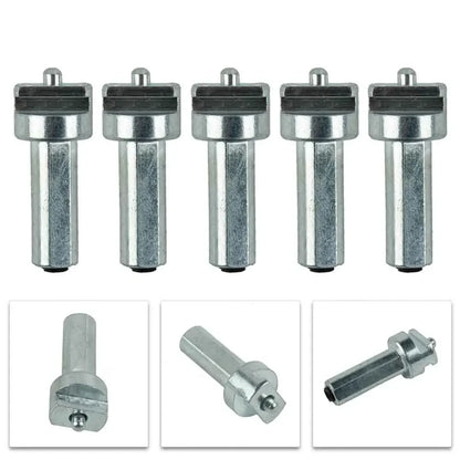 1/3/5pc Electric Drill Dredge Cleaner Adapter Sewer Spring Pipe Cleaning Tool Connector Connecting Rod Toilet Sink Drain Cleaner