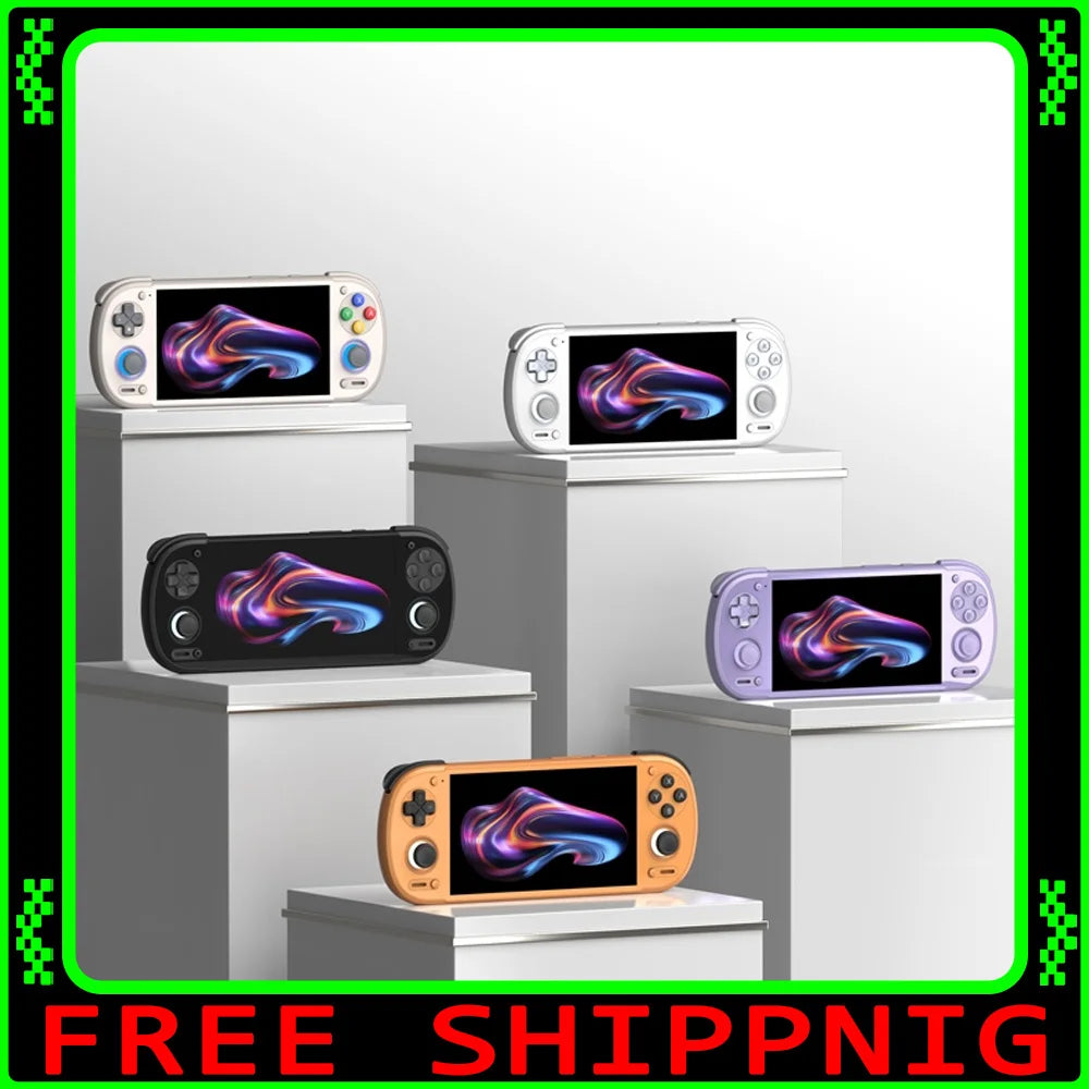 Retroid Pocket 6 RP6 Android Game Console 5.5Inch 1080P 120Hz AMOLED Screen 6000mAh Hall-Effect Trigger 8GEN2 Handheld Consoles