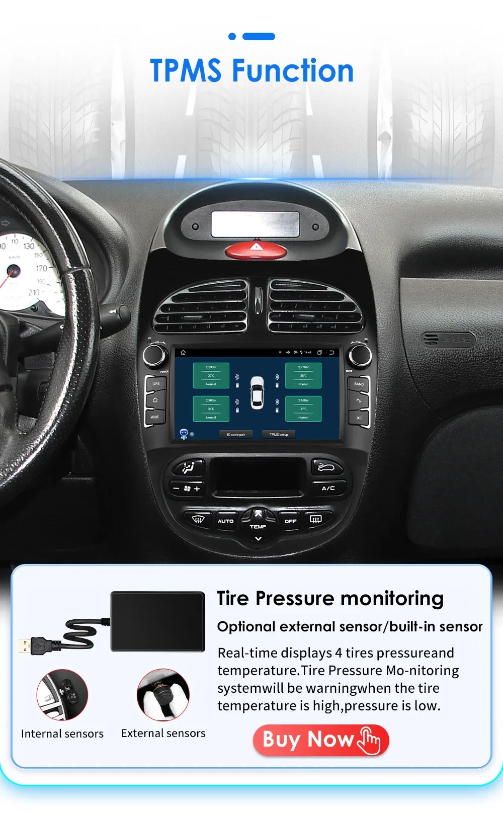 7862 Android Car Radio Player for Peugeot 206 206CC 206SW 2000 -2008 Car Stereo Multimedia Audio Wireless Carplay 7inch headunit