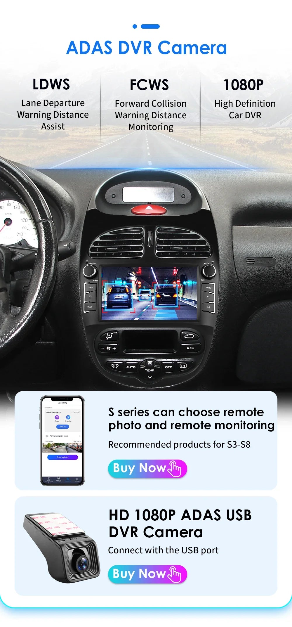 7862 Android Car Radio Player for Peugeot 206 206CC 206SW 2000 -2008 Car Stereo Multimedia Audio Wireless Carplay 7inch headunit