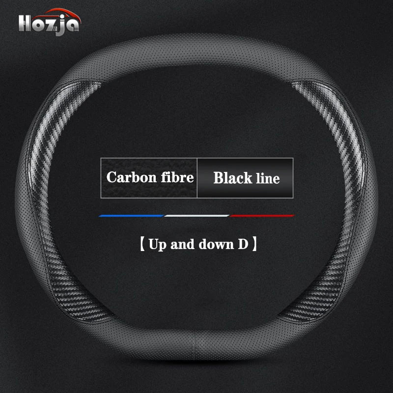 Leather Car Steering Wheel Cover for ALL New Dacia Duster Spring 2024 2025 2026 Accessories